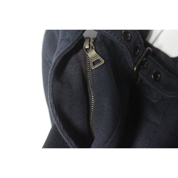 Vintage y2k Prada Milano Button Detailed Flare Trousers Pants Black 24x26 AY309 - Picture 10 of 12